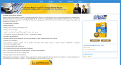 Desktop Screenshot of exchangerepairtool.com